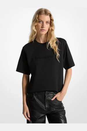 Michael Kors MK T-Shirt Aus Baumwolle Mit Logoprägung - - Michael Kors
