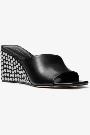 Michael Kors MK Wedge Merriam Aus Leder Mit Nieten - - Michael Kors