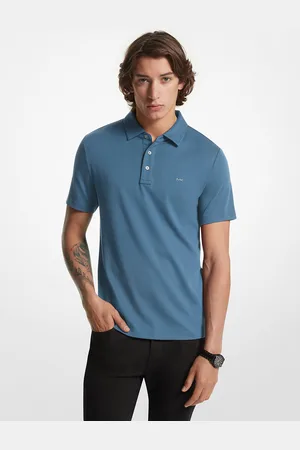Michael Kors MK Poloshirt Aus Baumwolle Mit Logostickerei - - Michael Kors