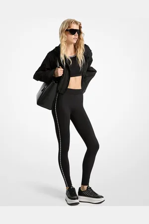 Michael Kors MK Leggings Mit Logostreifen - - Michael Kors