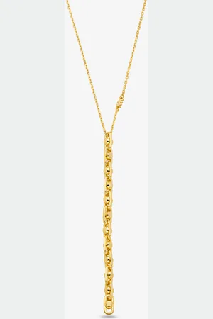 Michael Kors MK Halskette Astor Small Aus Sterlingsilber Mit Edelmetallbeschichtung -