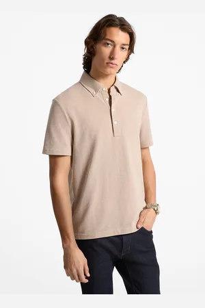 Michael Kors MK Oxford-Shirt Aus Baumwollmischung In Piqué-Qualität - - Michael Kors
