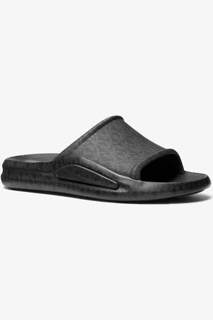 Michael Kors MK Pantolette Griffin Mit Signature-Logomuster - - Michael Kors