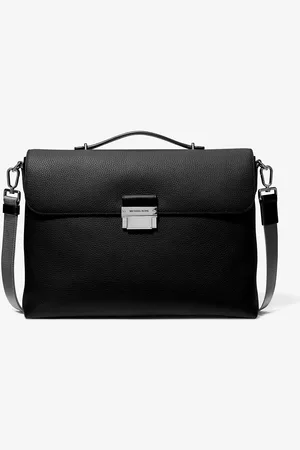 Michael Kors MK Aktentasche Hudson Aus Gekrispeltem Leder - - Michael Kors