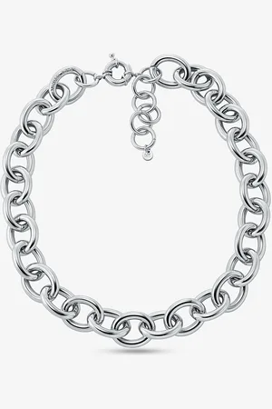 Michael Kors MK Halskette Mit Großen Kettengliedern Aus Messing Mit Edelmetallbeschichtung -
