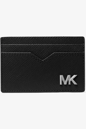 Michael Kors MK Kartenetui Edison Aus Saffianleder - - Michael Kors