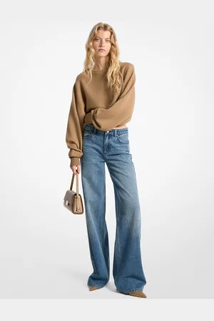 Michael Kors MK Jeans Aus Denim Mit Weitem Bein - - Michael Kors