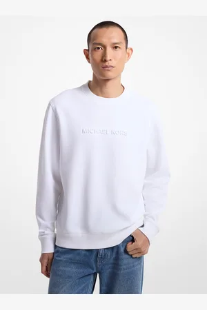 Michael Kors MK Pullover Aus Baumwollgemisch Mit Logoprägung - - Michael Kors