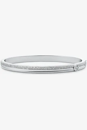 Michael Kors MK Pavé-Armreif Aus Messing Mit Edelmetallbeschichtung -