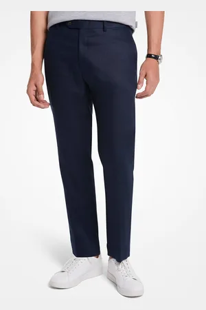 Michael Kors MK Hose Finn Aus Leinen Mit Geradem Bein - - Michael Kors