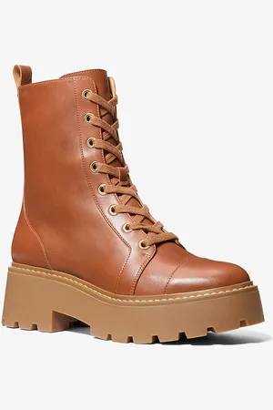 Michael Kors MK Schnürstiefel Blake Aus Leder - - Michael Kors