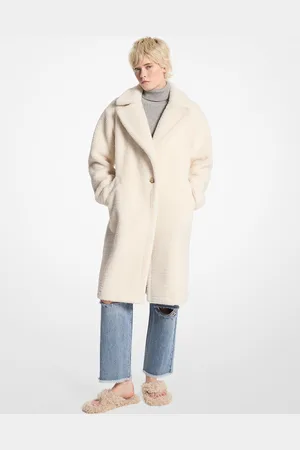 Michael Kors MK Oversize-Mantel Aus Teddyfell - - Michael Kors