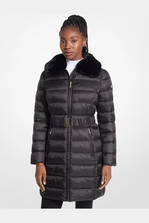 Michael Kors MK Komprimierbarer Daunenmantel Aus Abgestepptem Nylon - - Michael Kors