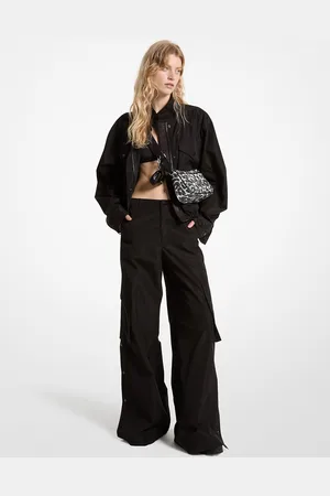 Michael Kors MK Gewebte Cargohose Mit Weitem Bein - - Michael Kors