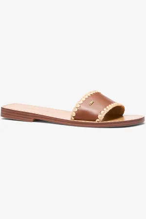 Michael Kors MK Pantolette Drea Aus Leder - - Michael Kors