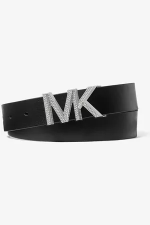Michael Kors MK Taillengürtel Aus Leder Mit Logodetail Und Pavé - - Michael Kors