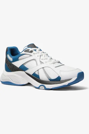 Michael Kors MK Sneaker Leo Aus Materialmix - - Michael Kors