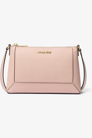 Michael Kors MK Umhängetasche Sallie Medium Aus Saffianleder - - Michael Kors
