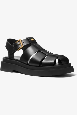 Michael Kors MK Fischersandale Indy Aus Leder - - Michael Kors