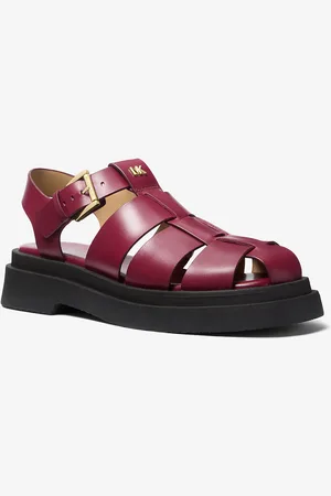 Michael Kors MK Fischersandale Indy Aus Leder - - Michael Kors