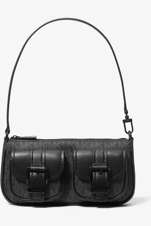 Michael Kors MK Wandelbare Pochette Zoe Small Mit Signature-Logomuster - - Michael Kors