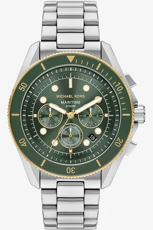 Michael Kors MK Übergroße Armbanduhr Maritime In Zwei Farben -