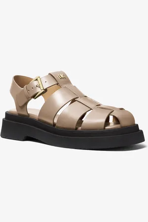 Michael Kors MK Fischersandale Indy Aus Leder - - Michael Kors