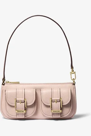 Michael Kors MK Pochette Zoe Small Aus Gekrispeltem Leder - - Michael Kors