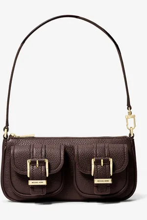 Michael Kors MK Pochette Zoe Small Aus Gekrispeltem Leder - - Michael Kors
