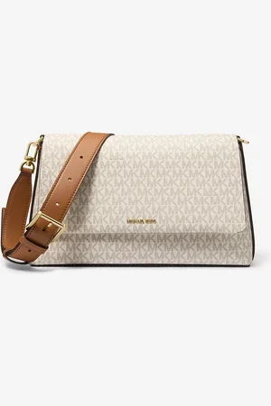 Michael Kors MK Umhängetasche Nessa Large Mit Signature-Logomuster - - Michael Kors