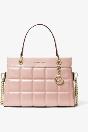 Michael Kors MK Henkeltasche Susan Medium Aus Abgestepptem Leder - - Michael Kors
