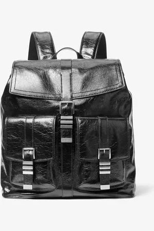 Michael Kors MK Rucksack Darrington Large Aus Leder In Krakelee-Optik - - Michael Kors