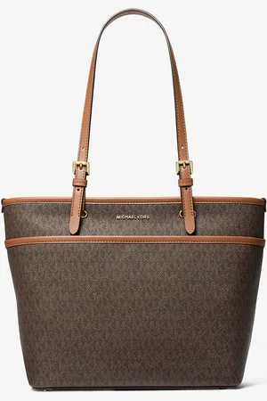 Michael Kors MK Shopper Winston Medium Mit Signature-Logomuster Und Tasche - - Michael Kors