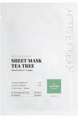 Village 11 Factory Active Clean Sheet Mask Tea Tree