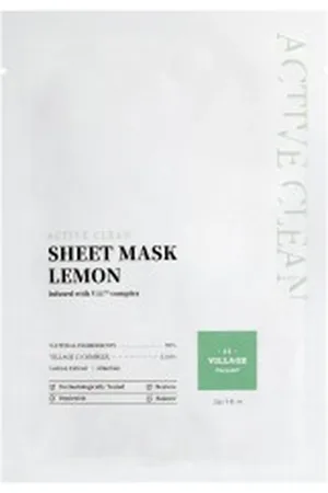 Village 11 Factory Active Clean Sheet Mask Lemon