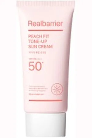 Real Barrier Peach Fit Tone-Up Sun Cream