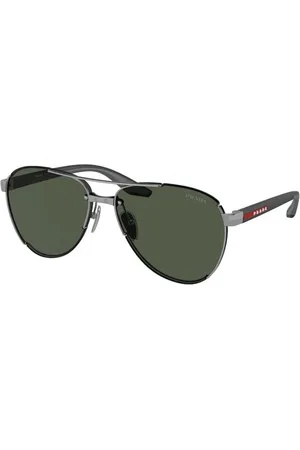 Prada Unisex, Accessories, Grau, 61 MMGröße: