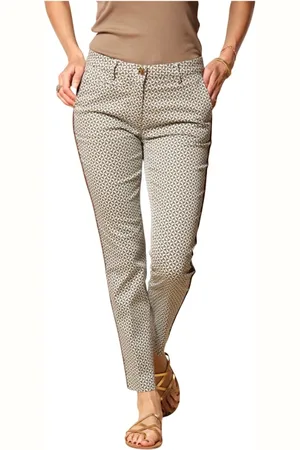 Masons Damen, Hosen, Mehrfarbig, LGröße: