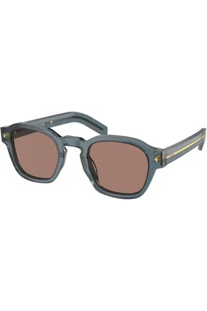 Prada Herren, Accessories, Blau, 52 MMGröße: