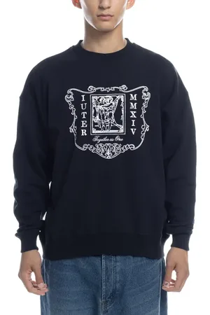 IUTER Herren, Sweatshirts & Hoodies, Schwarzk, MGröße: