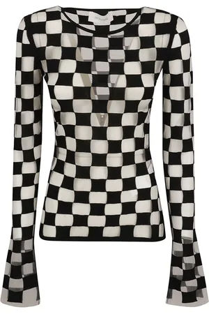 Sportmax Damen, Oberteile, Schwarzk, LGröße:
