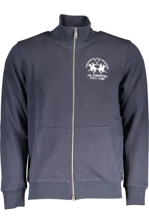 La Martina Herren, Sweatshirts & Hoodies, Blau, LGröße: