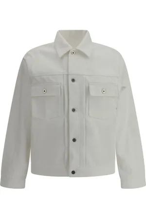 Jil Sander Herren, Jacken, Weiß, MGröße: