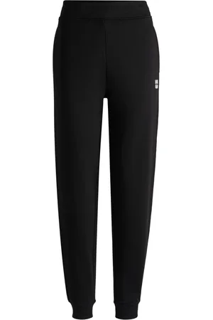 HUGO BOSS Damen, Hosen, Schwarzk, XLGröße: