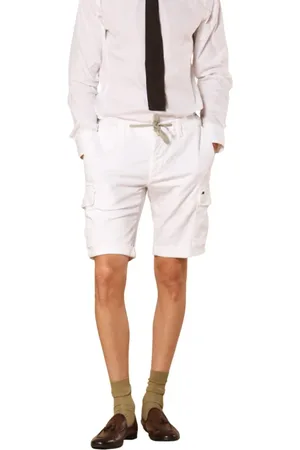 Masons Herren, Shorts, Weiß, MGröße: