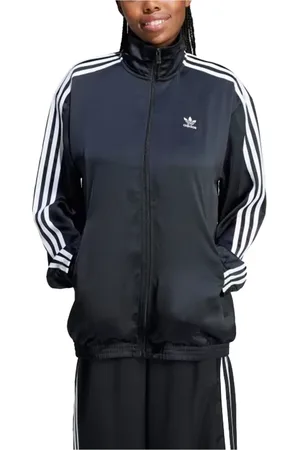 adidas Damen, Sweatshirts & Hoodies, Schwarzk, LGröße: