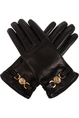 VERSACE Damen, Accessories, Schwarzk, 6 1/2 INGröße: