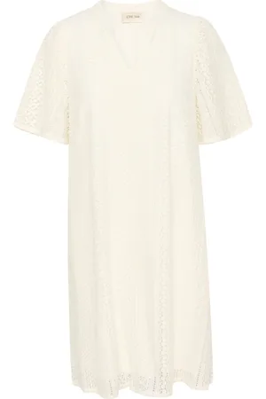 Cream Damen, Kleider, Weiß, XLGröße: