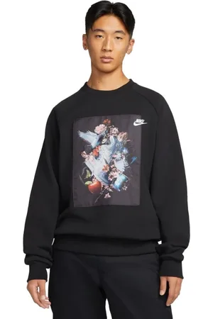 Nike Herren, Sweatshirts & Hoodies, Schwarzk, LGröße: