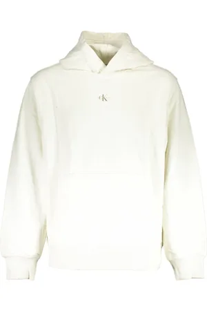 Calvin Klein Herren, Sweatshirts & Hoodies, Weiß, 2XLGröße: